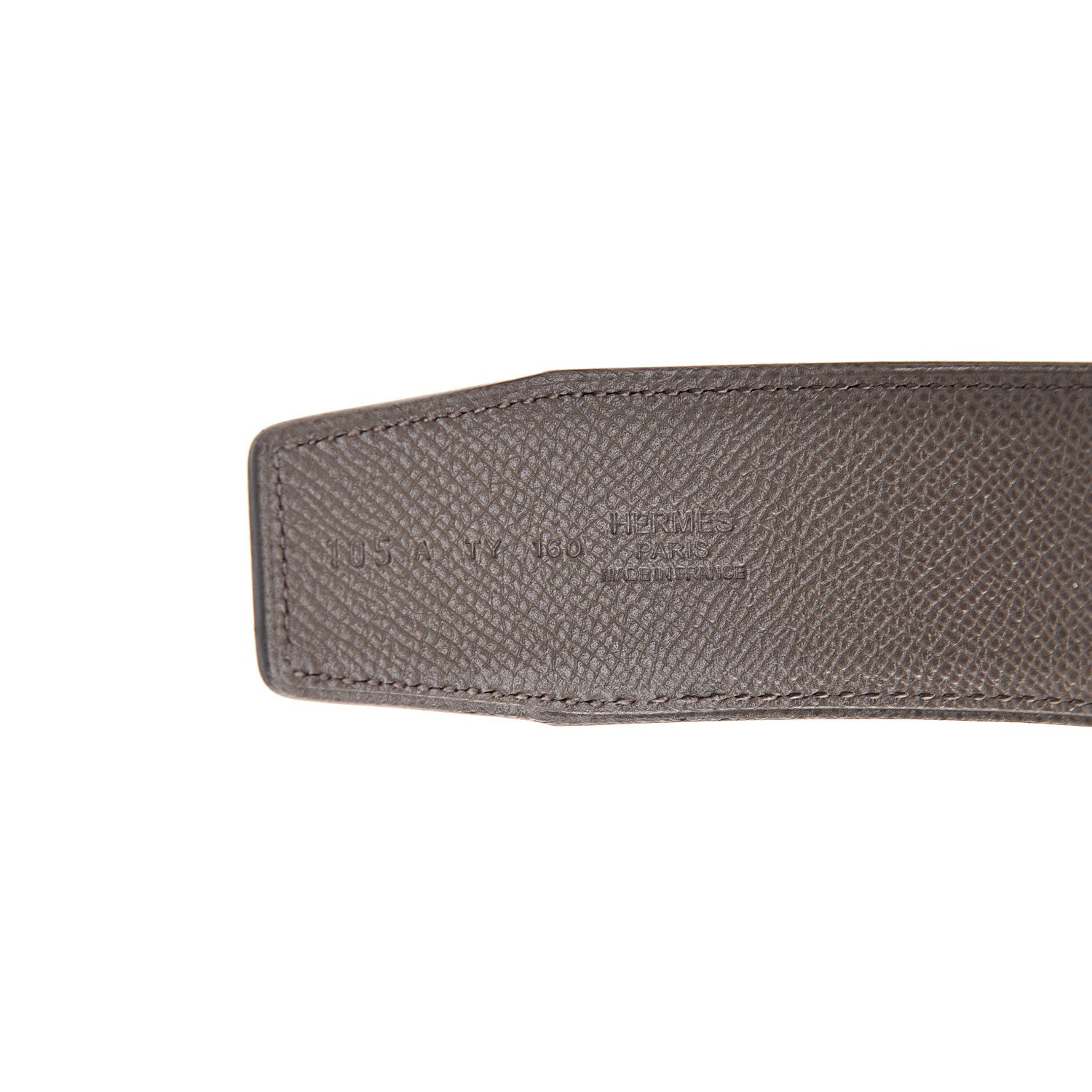 Hermes Epsom Swift 42mm Constance Belt 105 Black Etain 3 of 5