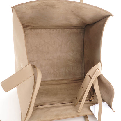 Celine Supple Calfskin Medium Phantom Luggage Beige 5 of 7