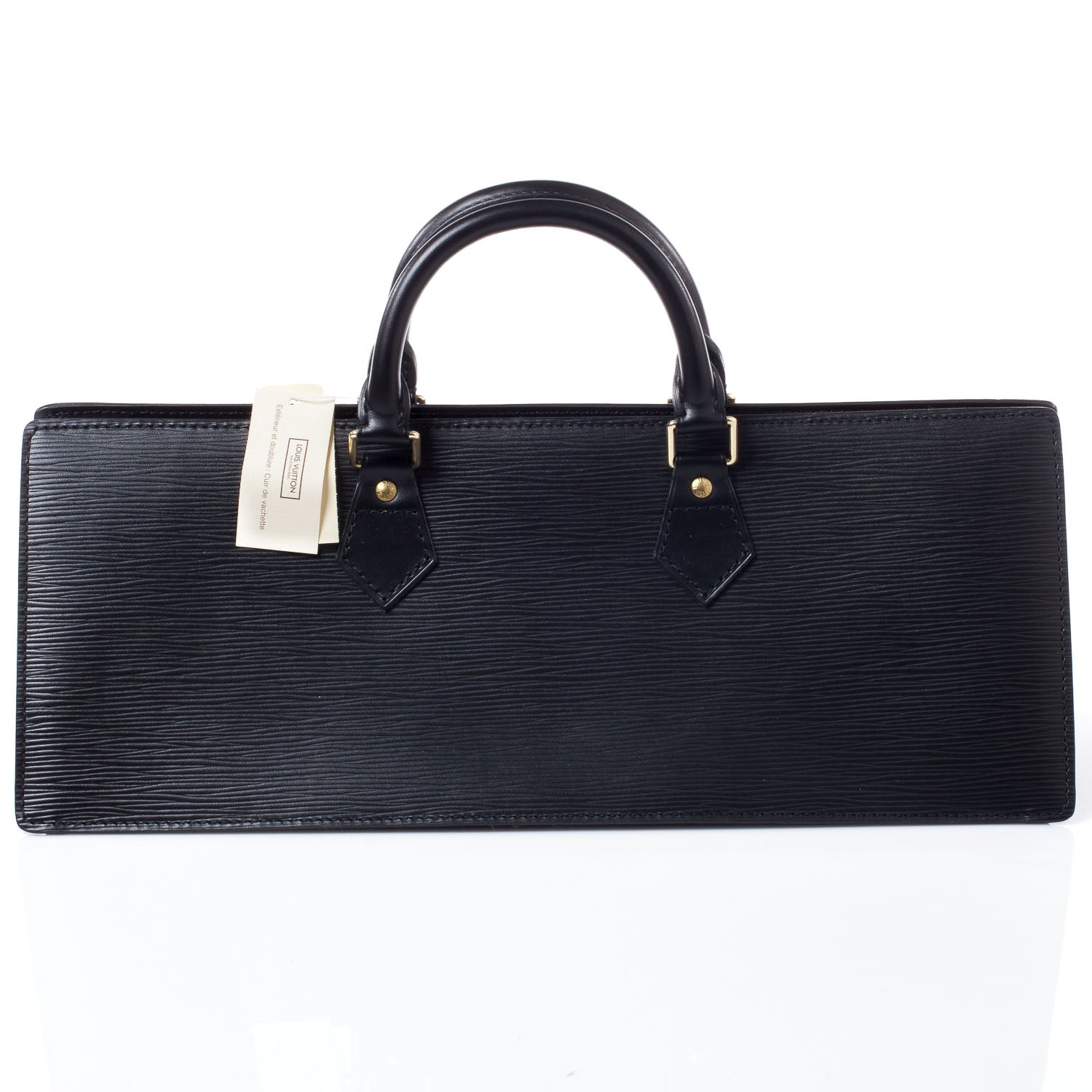 Louis Vuitton Epi Sac Triangle Black 4 of 10