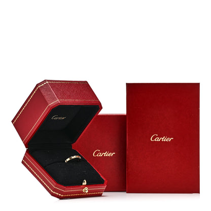 Cartier 18K Yellow Gold 2.5mm Maillon Panthere Wedding Band Ring 55 7.25 5 of 5