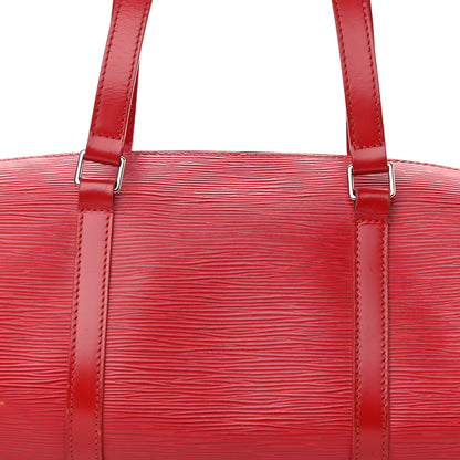 Louis Vuitton Epi Soufflot Castillan Red 6 of 17