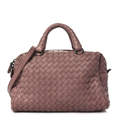 Bottega Veneta Nappa Intrecciato Mini Boston Dusty Rose 1 of 10