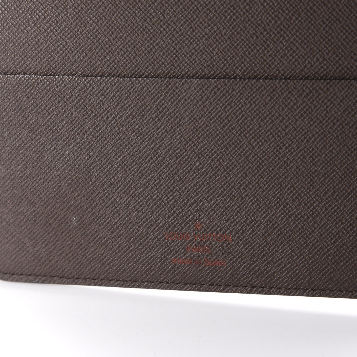 Damier Ebene Desk Agenda Cover