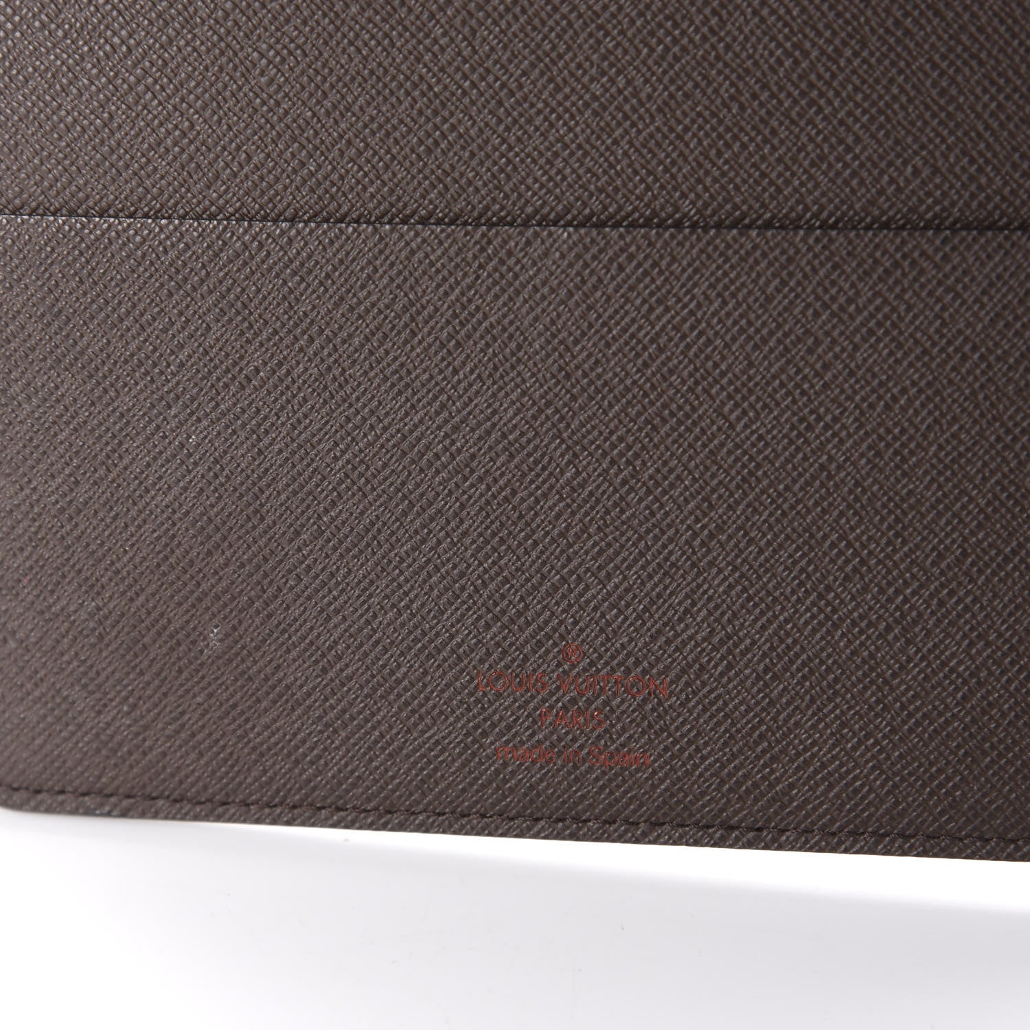Louis Vuitton Damier Ebene Desk Agenda Cover 8 of 9