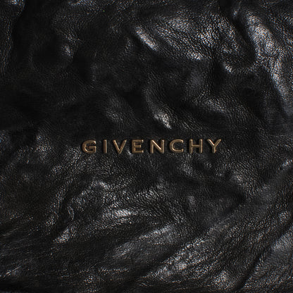 Givenchy Textured Sheepskin Medium Pandora Pepe Messenger Black 6 of 9