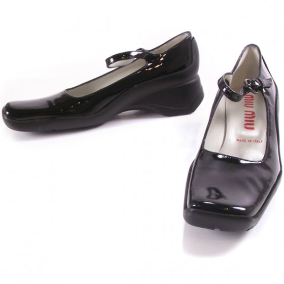 Miu Miu Patent Leather Mary Janes 1 of 7