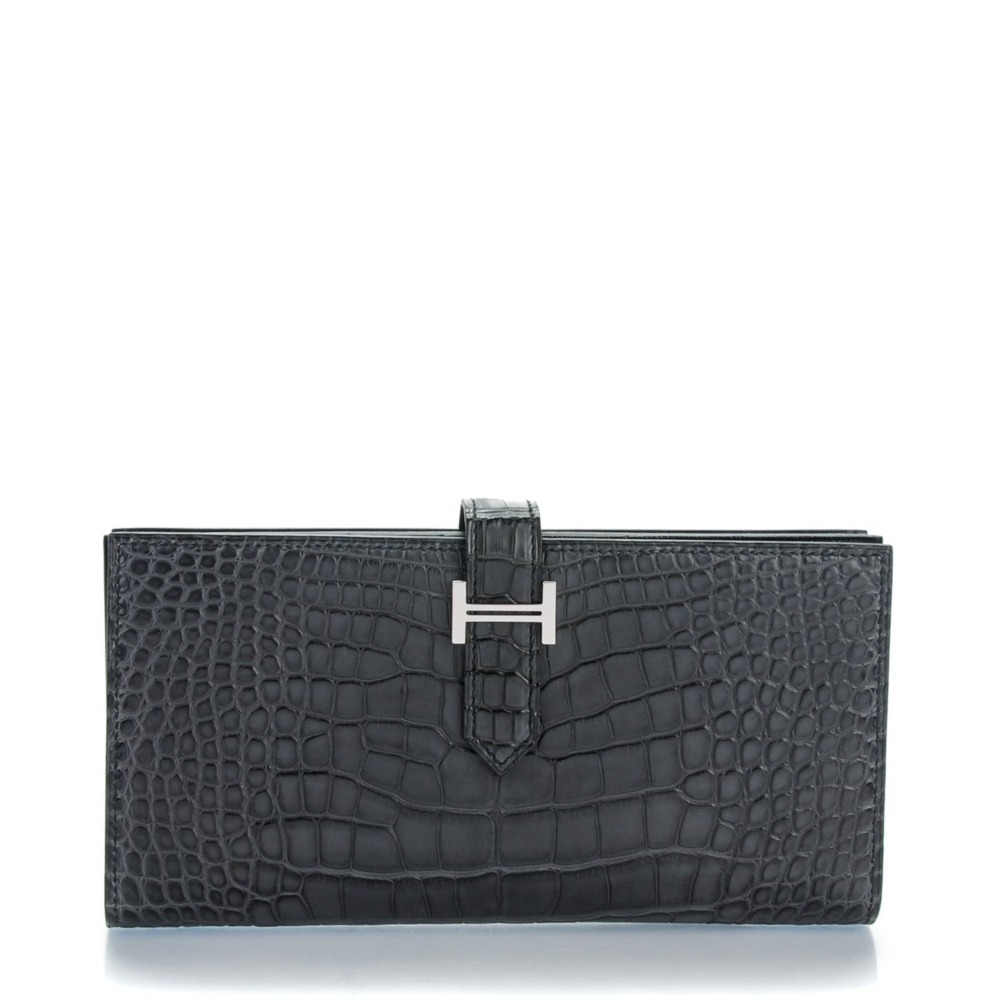 Matte Alligator Bearn Wallet Graphite
