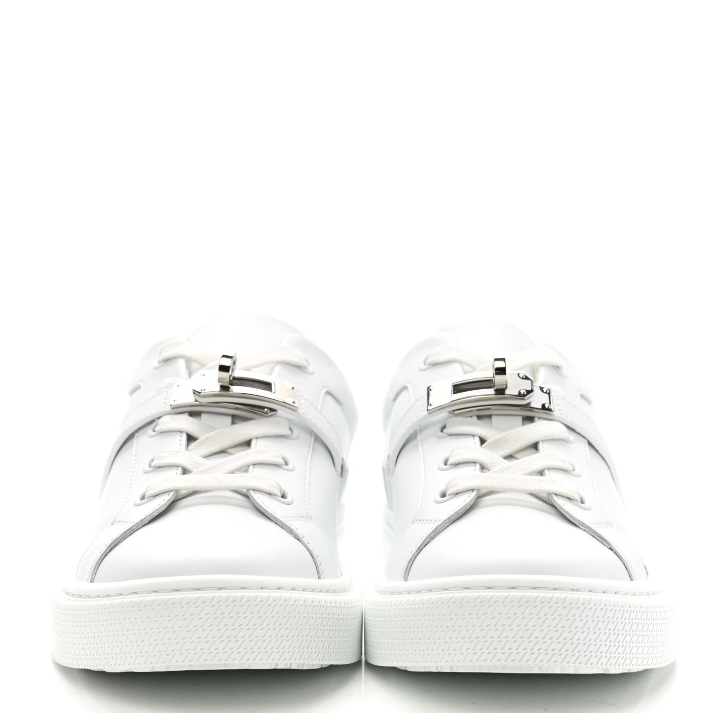 Calfskin Day Sneakers 37.5 White