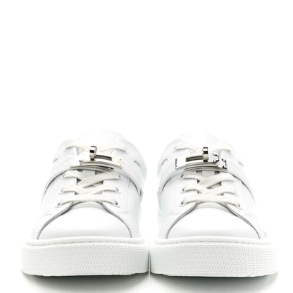 Hermes Calfskin Day Sneakers 37.5 White 2 of 7