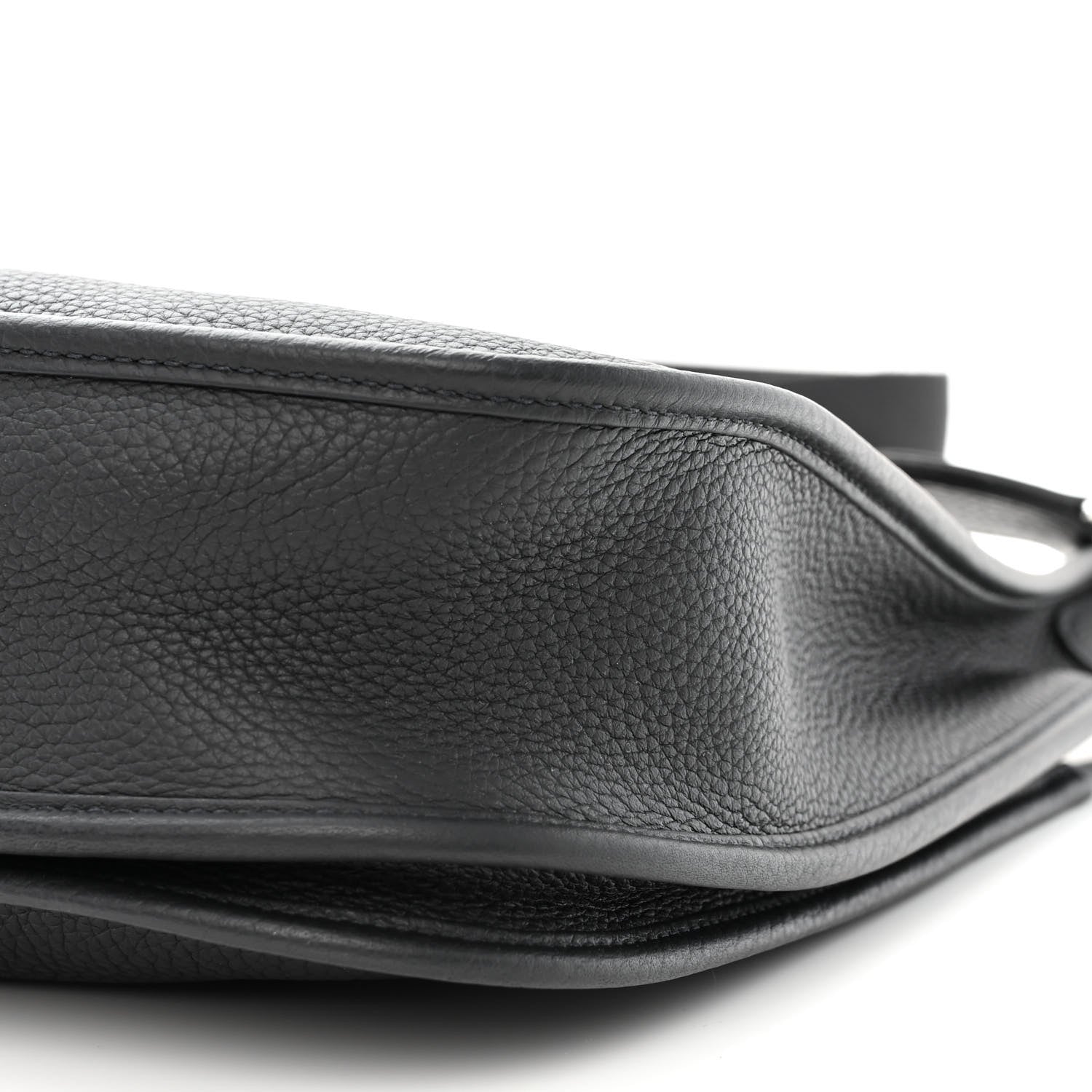 Hermes Taurillon Clemence Evelyne III PM Black 10 of 11
