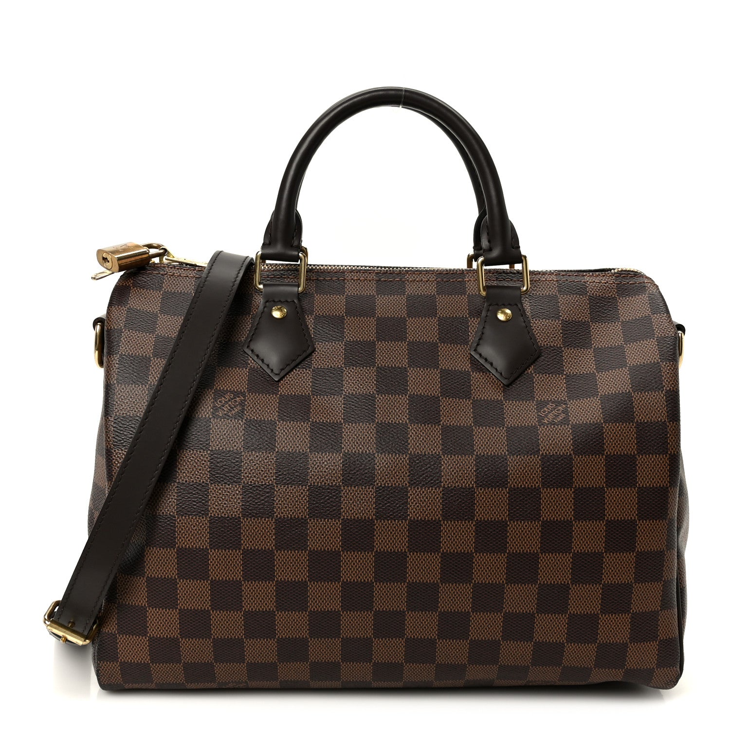 Louis Vuitton Damier Ebene Speedy Bandouliere 30 1 of 11