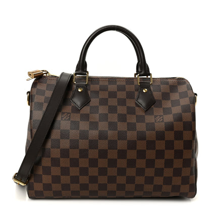Louis Vuitton Damier Ebene Speedy Bandouliere 30 1 of 11