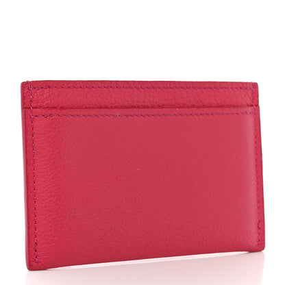 Louis Vuitton Calfskin Lockme Card Holder Hot Pink 4 of 7