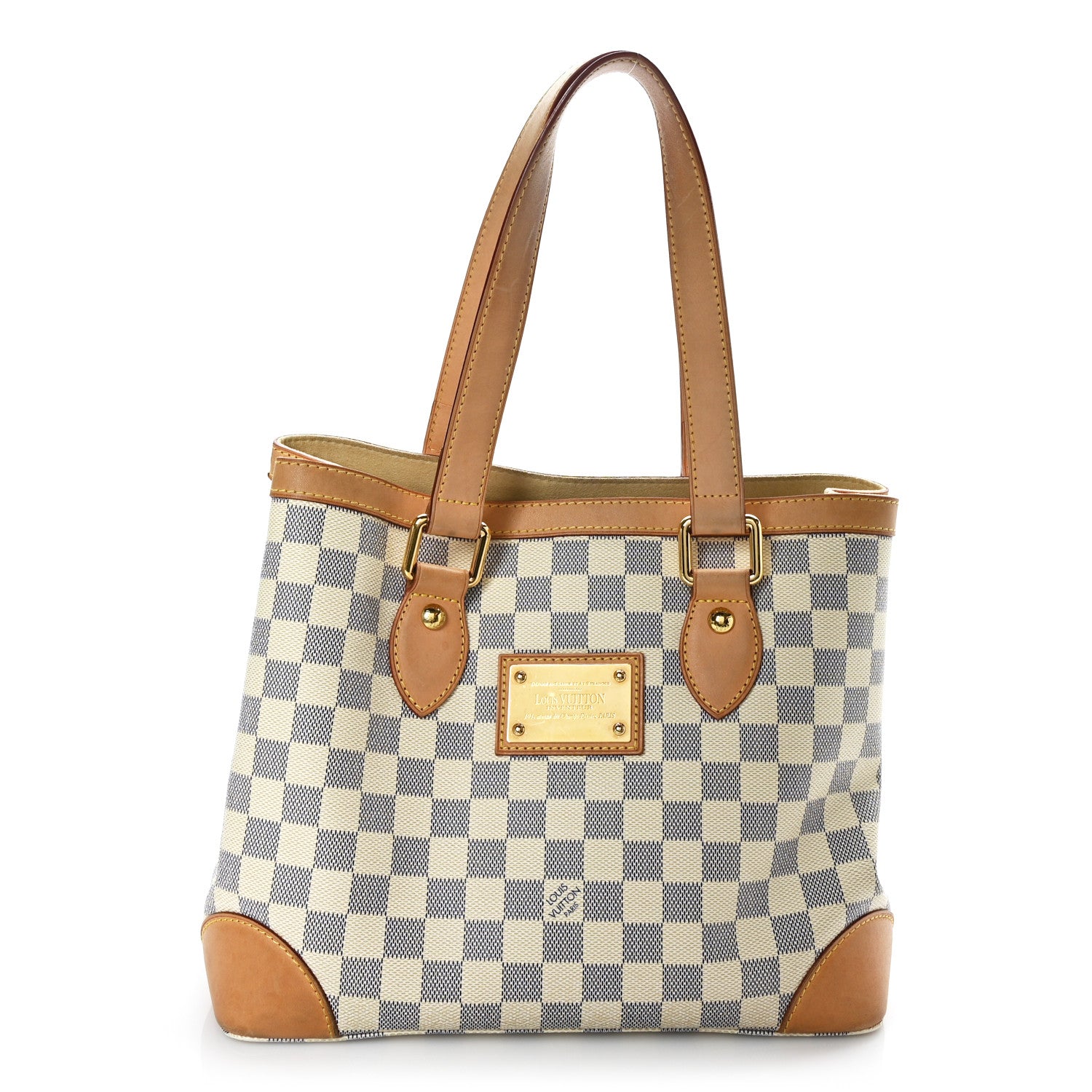 Louis Vuitton Damier Azur Hampstead PM 1 of 10