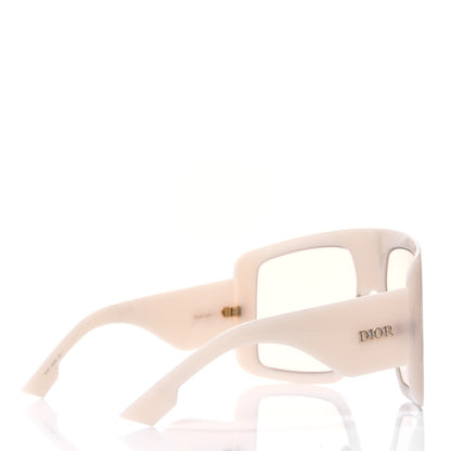 Christian Dior Acetate DiorSo Light 1 Shield Sunglasses Ivory 4 of 4
