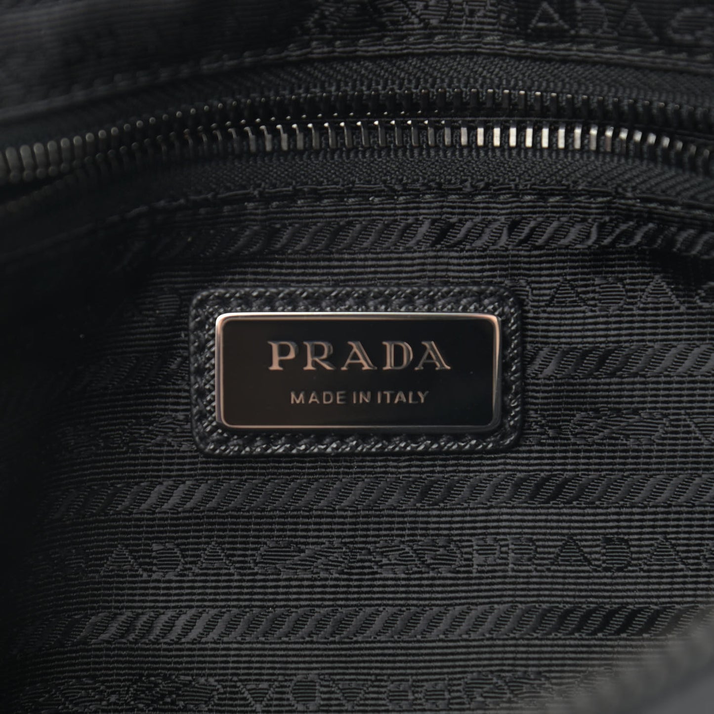 Tessuto Nylon Belt Bag Black