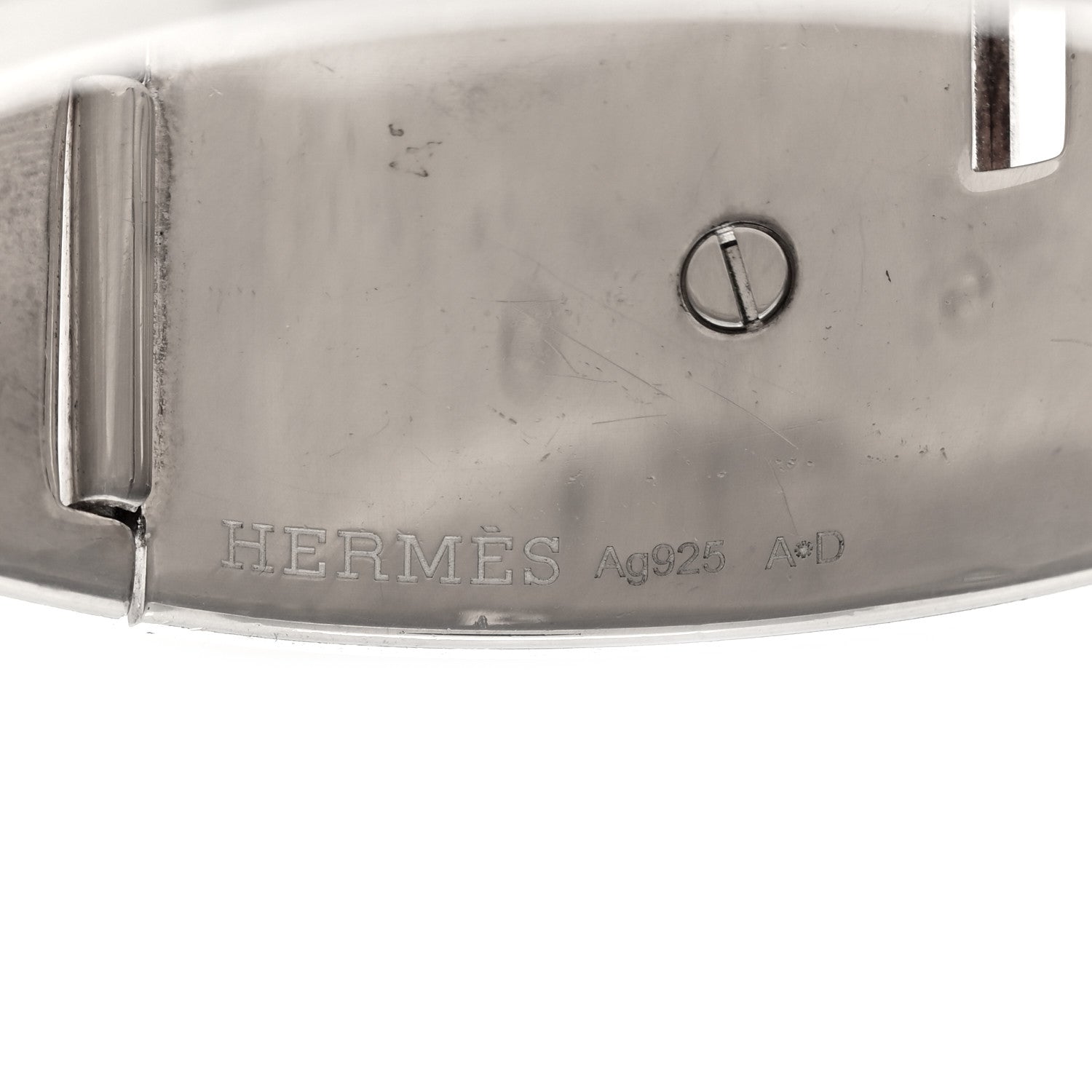 Hermes Sterling Silver Collier De Chien Bracelet 3 of 3