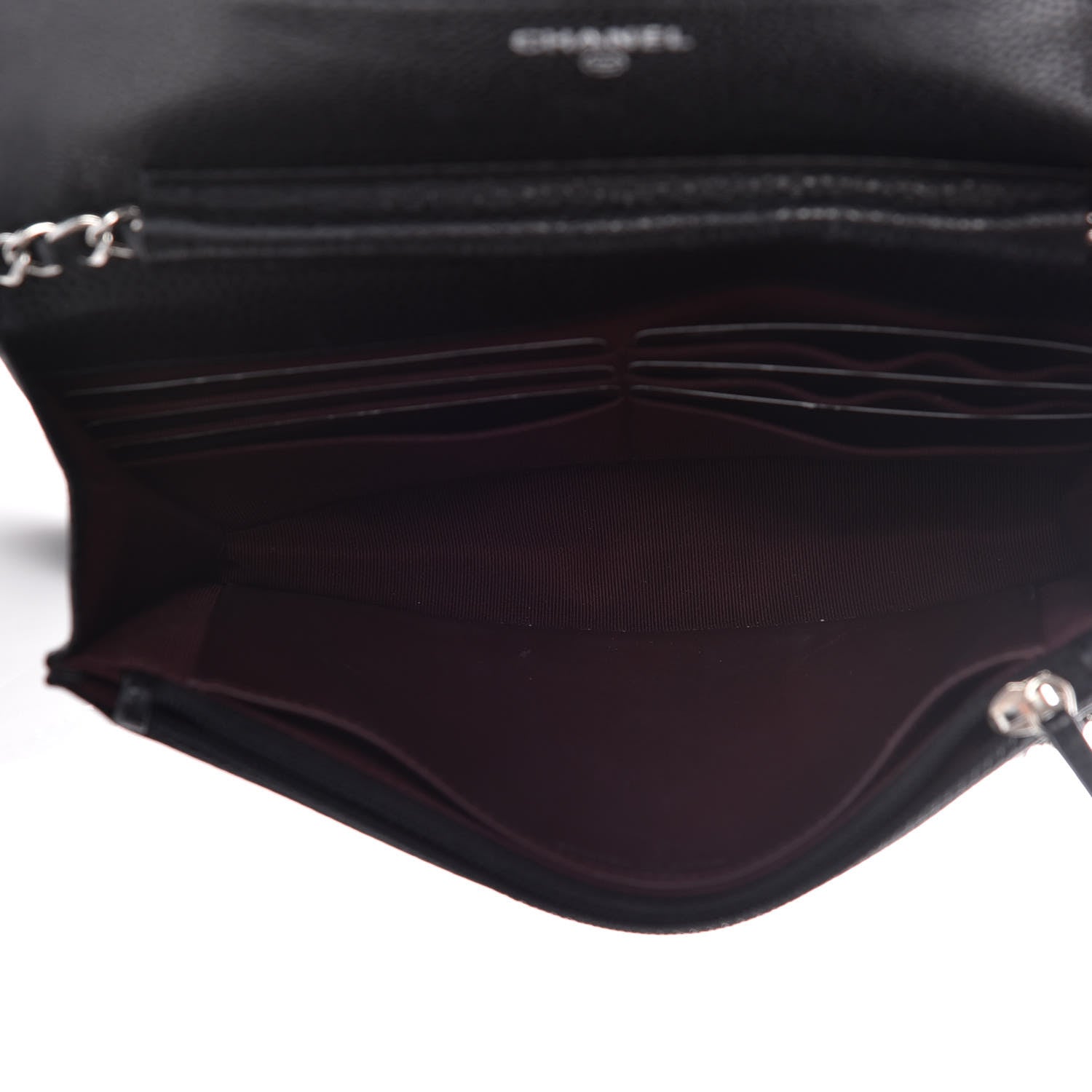 Chanel Caviar Quilted Wallet On Chain WOC Black 5 of 9