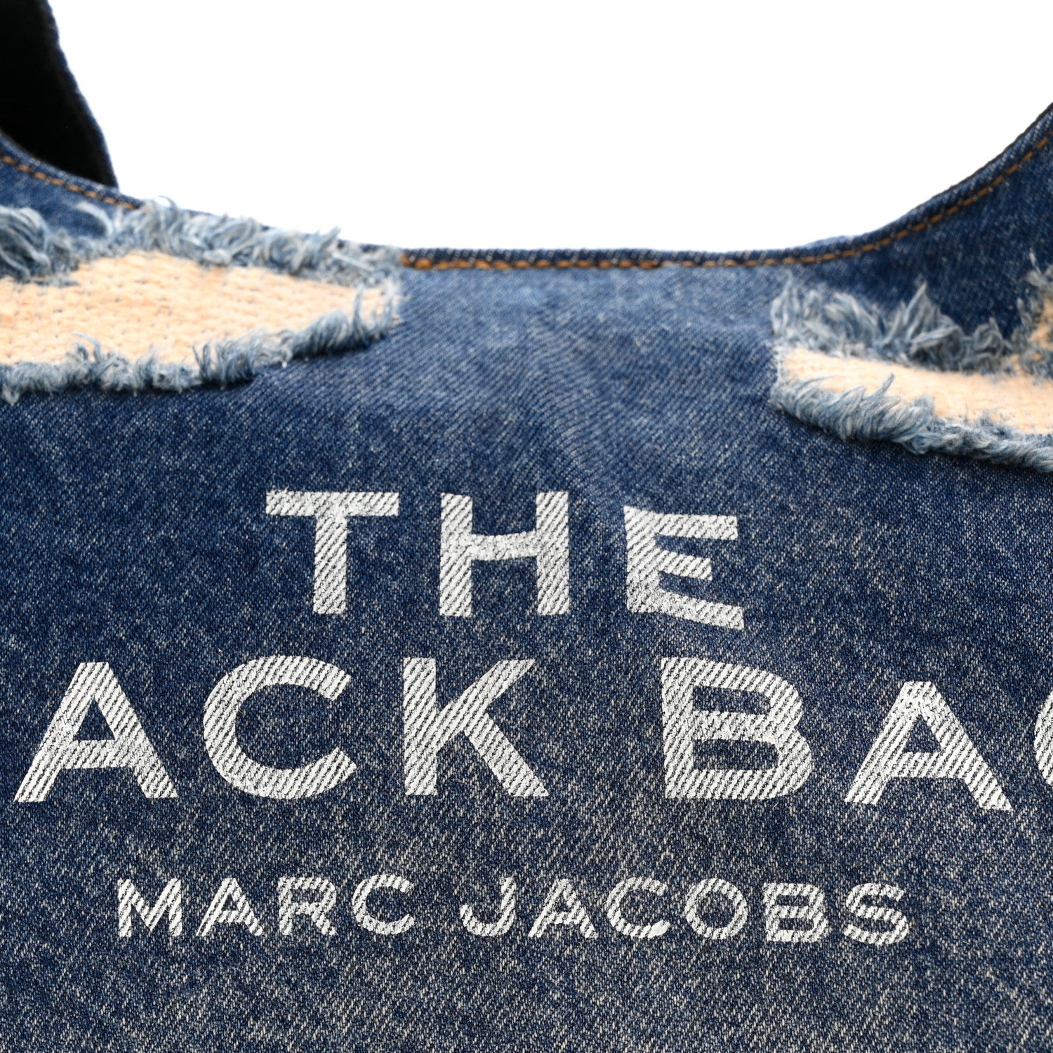 Marc Jacobs Denim The Rip and Repair The Sack Bag Punk Indigo 8 of 10