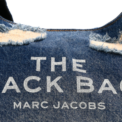 Marc Jacobs Denim The Rip and Repair The Sack Bag Punk Indigo 8 of 10