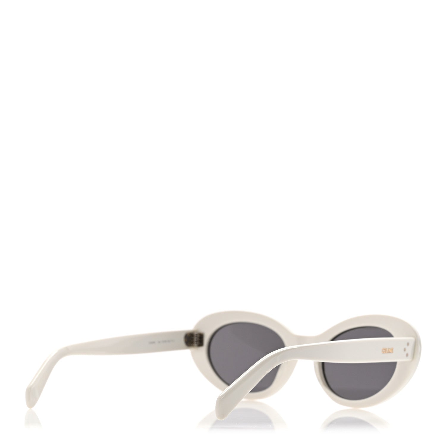 Celine Acetate Cat Eye Sunglasses CL401931 White 4 of 7