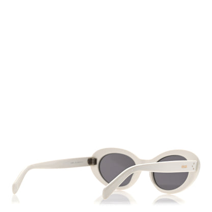 Celine Acetate Cat Eye Sunglasses CL401931 White 4 of 7