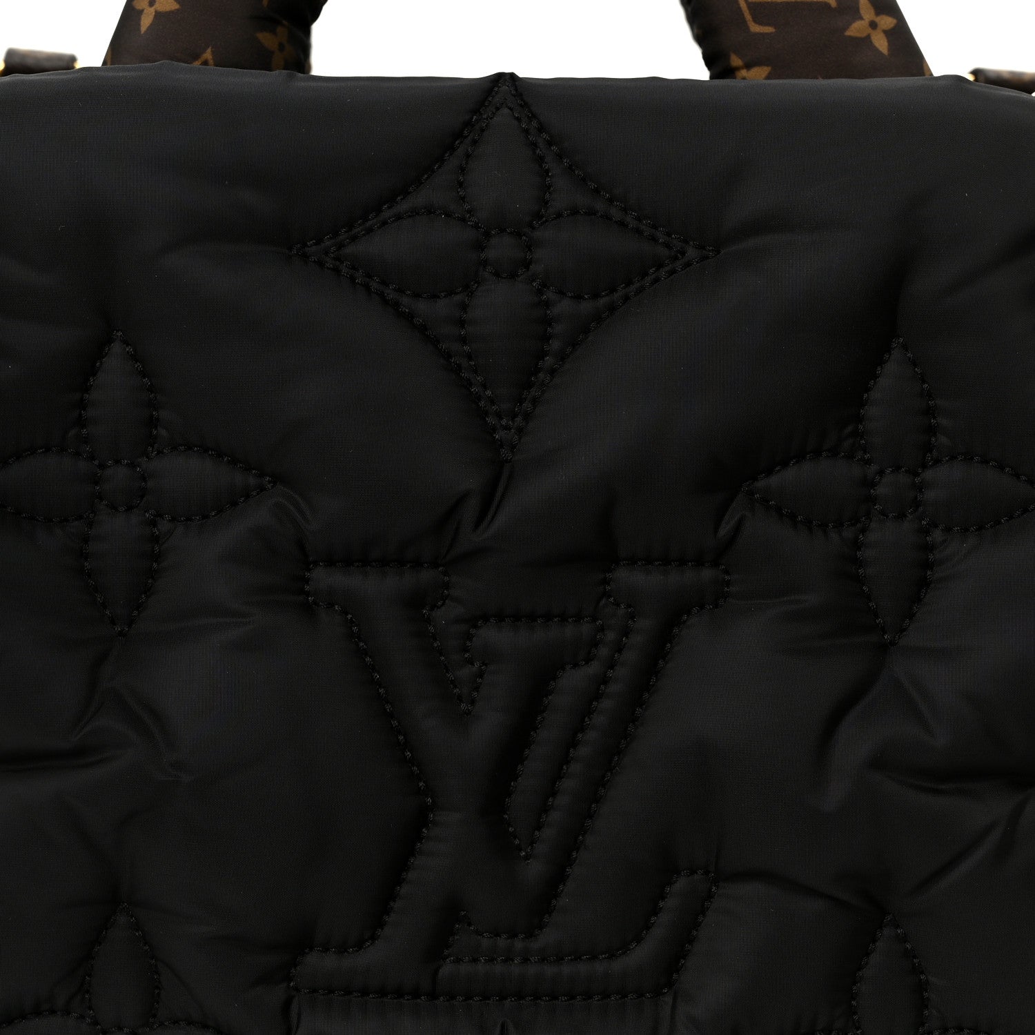 Louis Vuitton Econyl Monogram Pillow Giant Onthego MM  Black 6 of 8