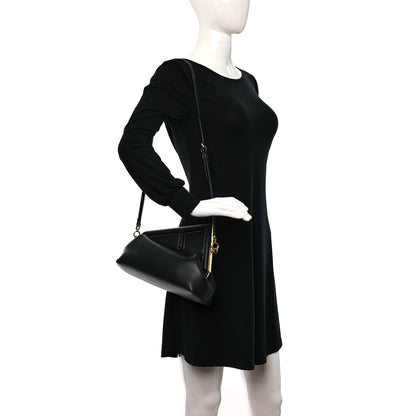 Fendi Shiny Nappa Medium Fendi First Black 2 of 11