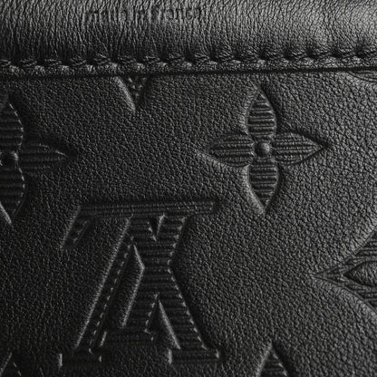 Louis Vuitton Calfskin Monogram Shadow Gaston Wearable Wallet 7 of 8