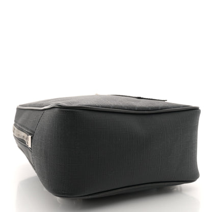 Gucci GG Supreme Monogram Web Belt Bag Black Grey 4 of 11