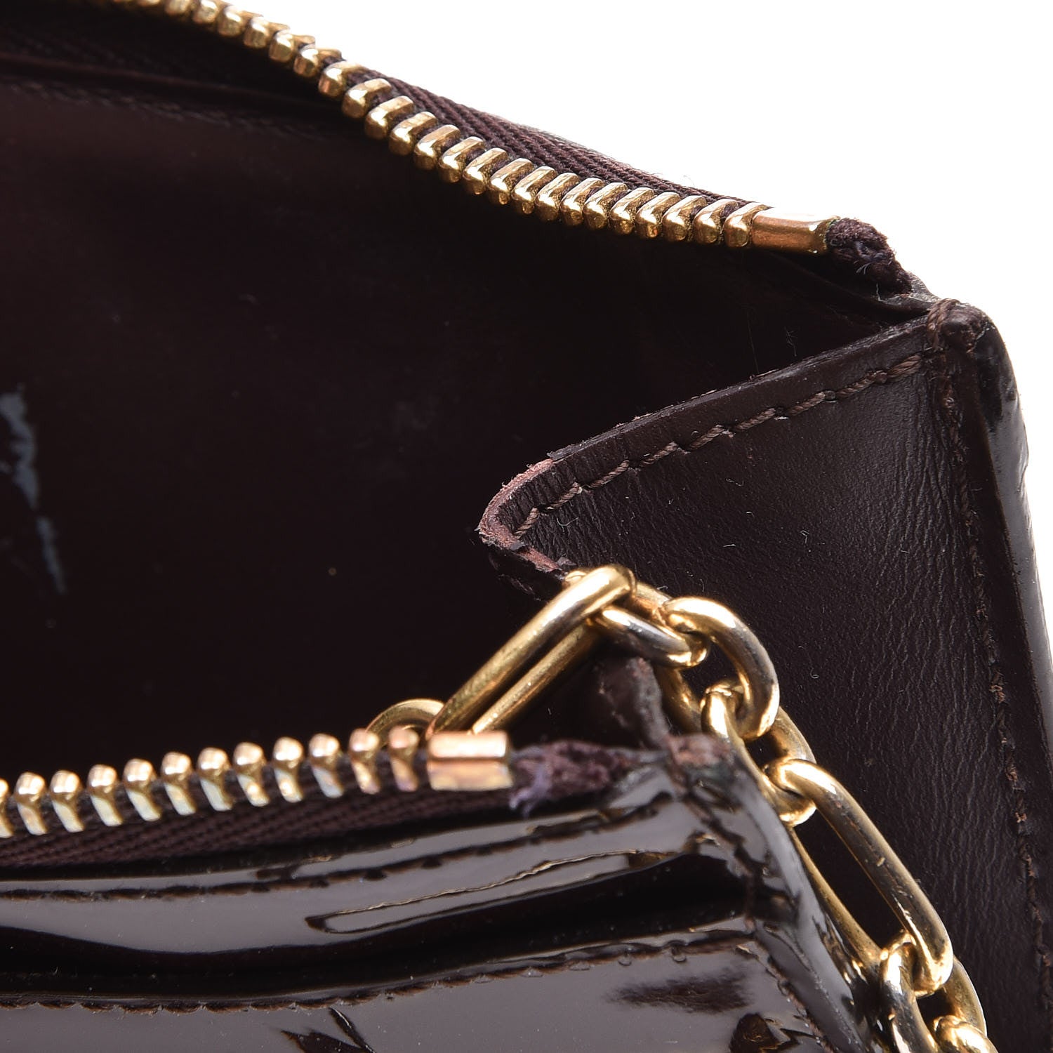 Louis Vuitton Vernis Key Pouch Amarante 10 of 10