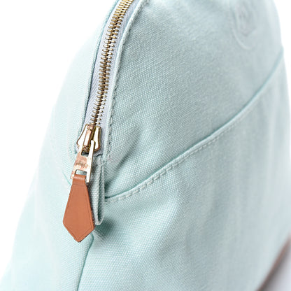 Hermes Cotton Canvas Bolide Travel Cosmetic Pouch MM 9 of 9