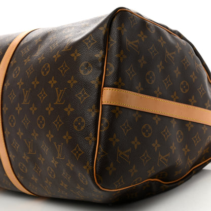Louis Vuitton Monogram Keepall Bandouliere 60 10 of 15