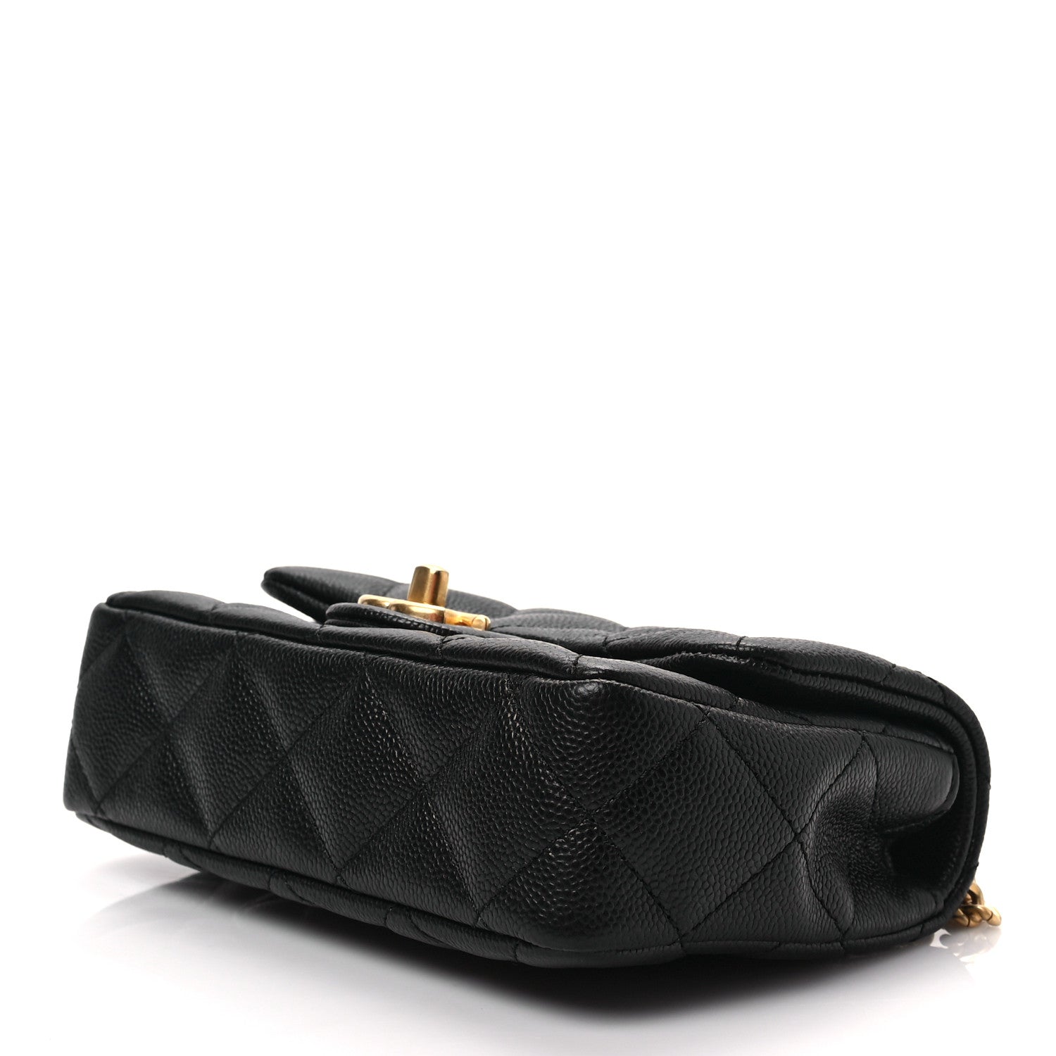Chanel Caviar Quilted Mini Sweetheart Rectangular Flap Black 8 of 8