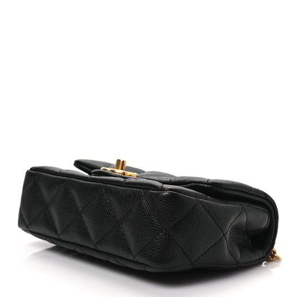 Chanel Caviar Quilted Mini Sweetheart Rectangular Flap Black 8 of 8