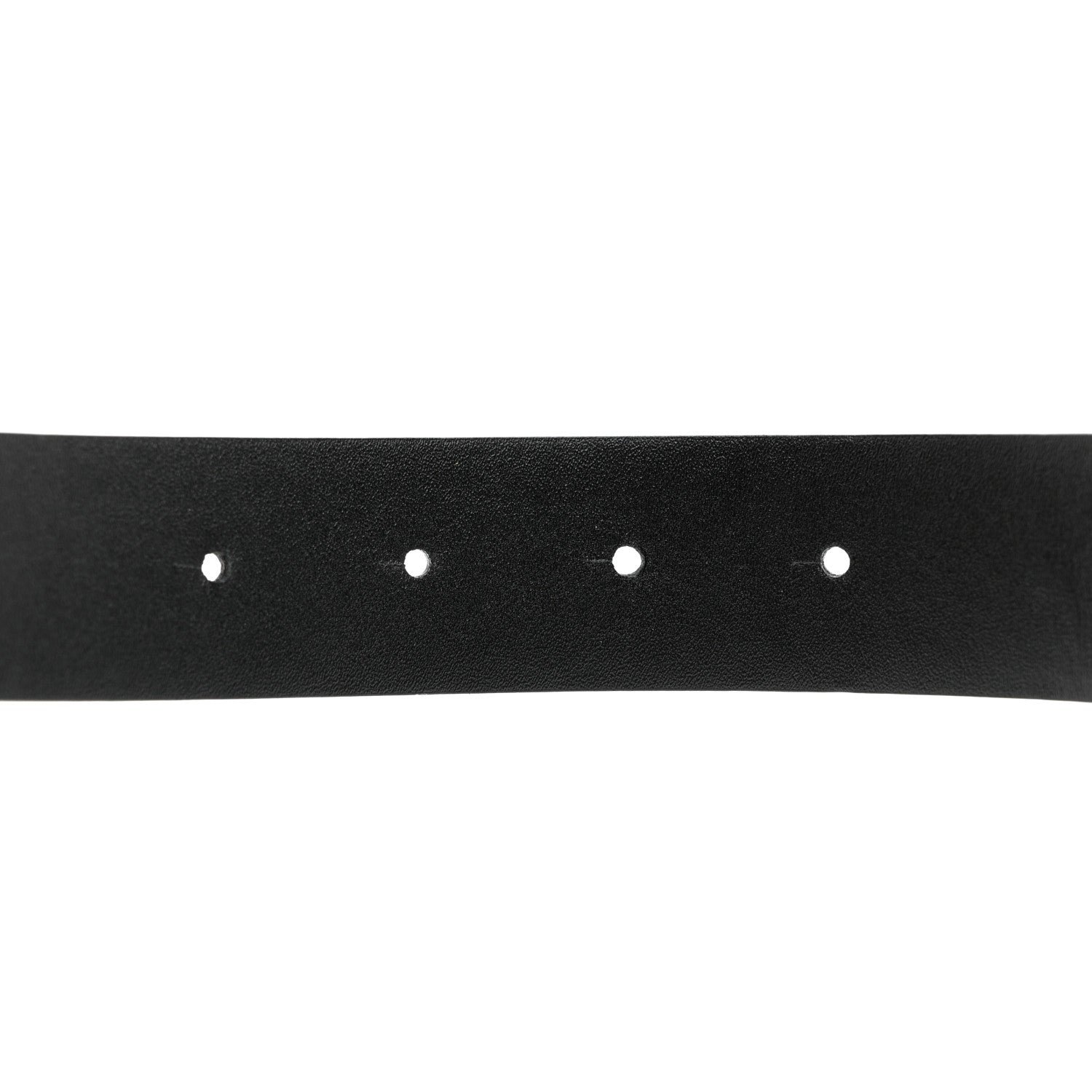 Chanel Calfskin Lambskin CC Chain Belt 85 34 Black Gold 6 of 7