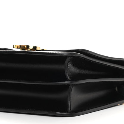 Burberry Smooth Calfskin Small TB Flap Bag Black 9 of 10