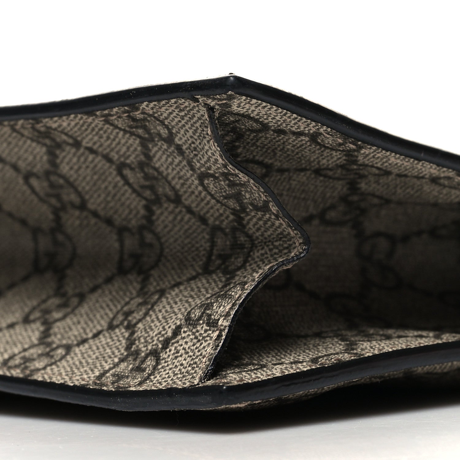 Gucci Soft GG Supreme Monogram Web Vertical Tote Black 10 of 10