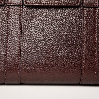 Mulberry Natural Grain Leather Small New Bayswater Oxblood 13 of 14