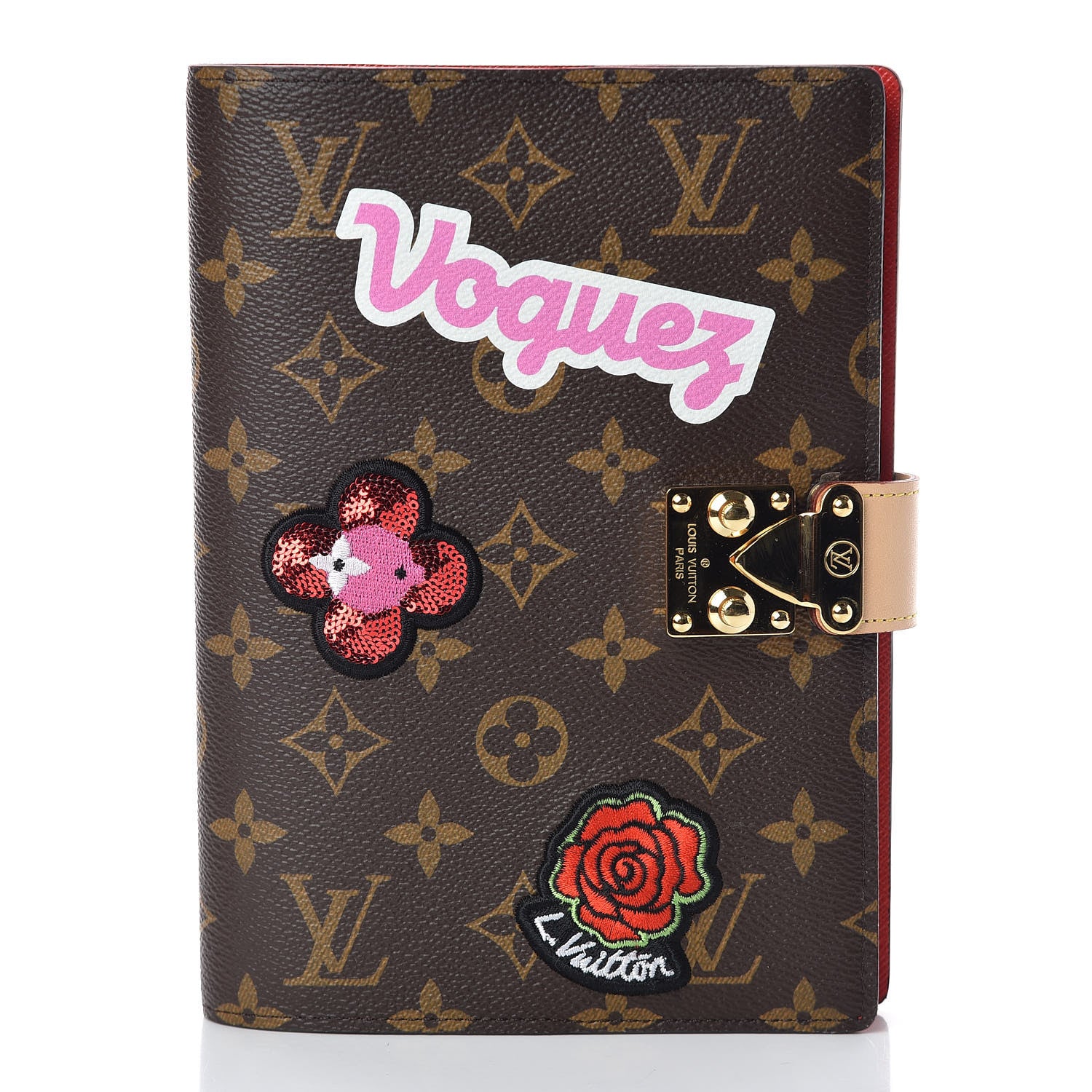 Louis Vuitton Monogram Paul LV Stories Notebook Cover MM 1 of 8
