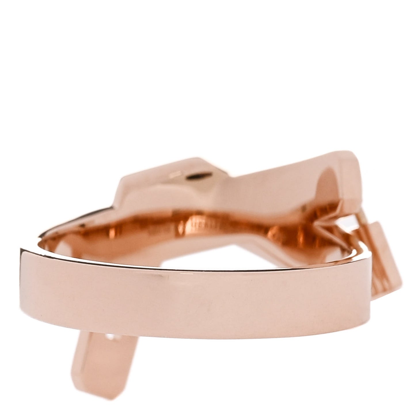 18K Rose Gold Kelly Gavroche Ring 53 6.25