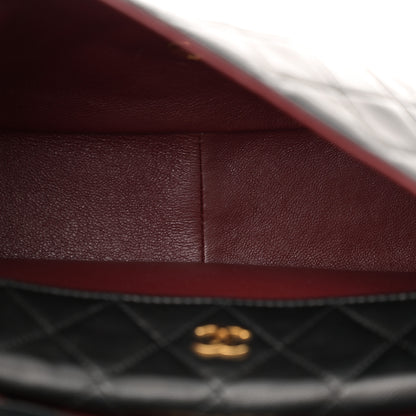 Chanel Lambskin Quilted Small Single Flap With Pouch Black 6 of 15