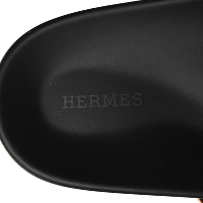 Hermes Calfskin Mens Chypre Sandals 40.5 Naturel 8 of 9