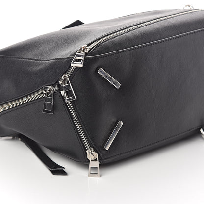 Loewe Calfskin Zipper Puzzle Bag Black 9 of 11