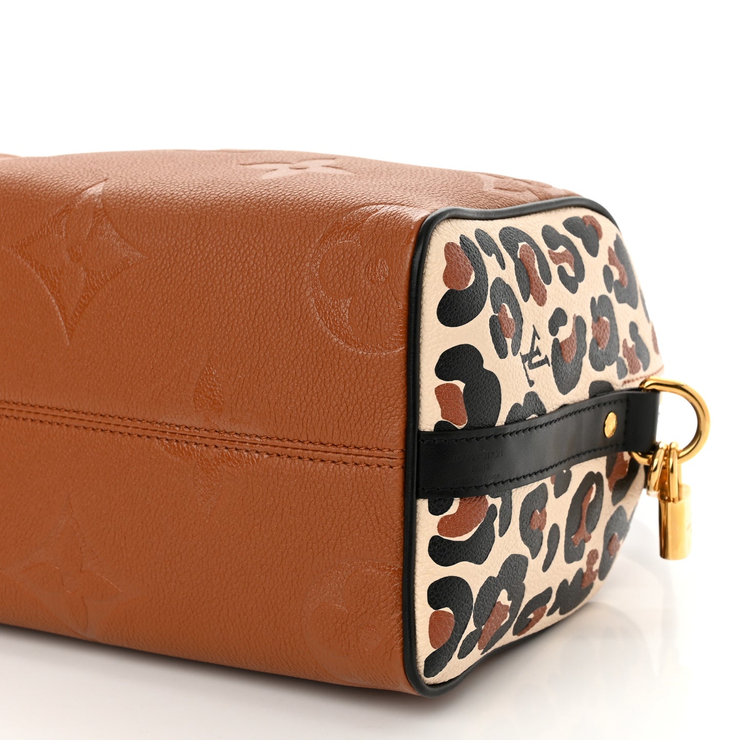 Empreinte Monogram Giant Wild At Heart Speedy Bandouliere 25 Caramel