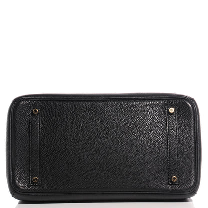 Hermes Togo Leather Birkin 35 Black 5 of 29