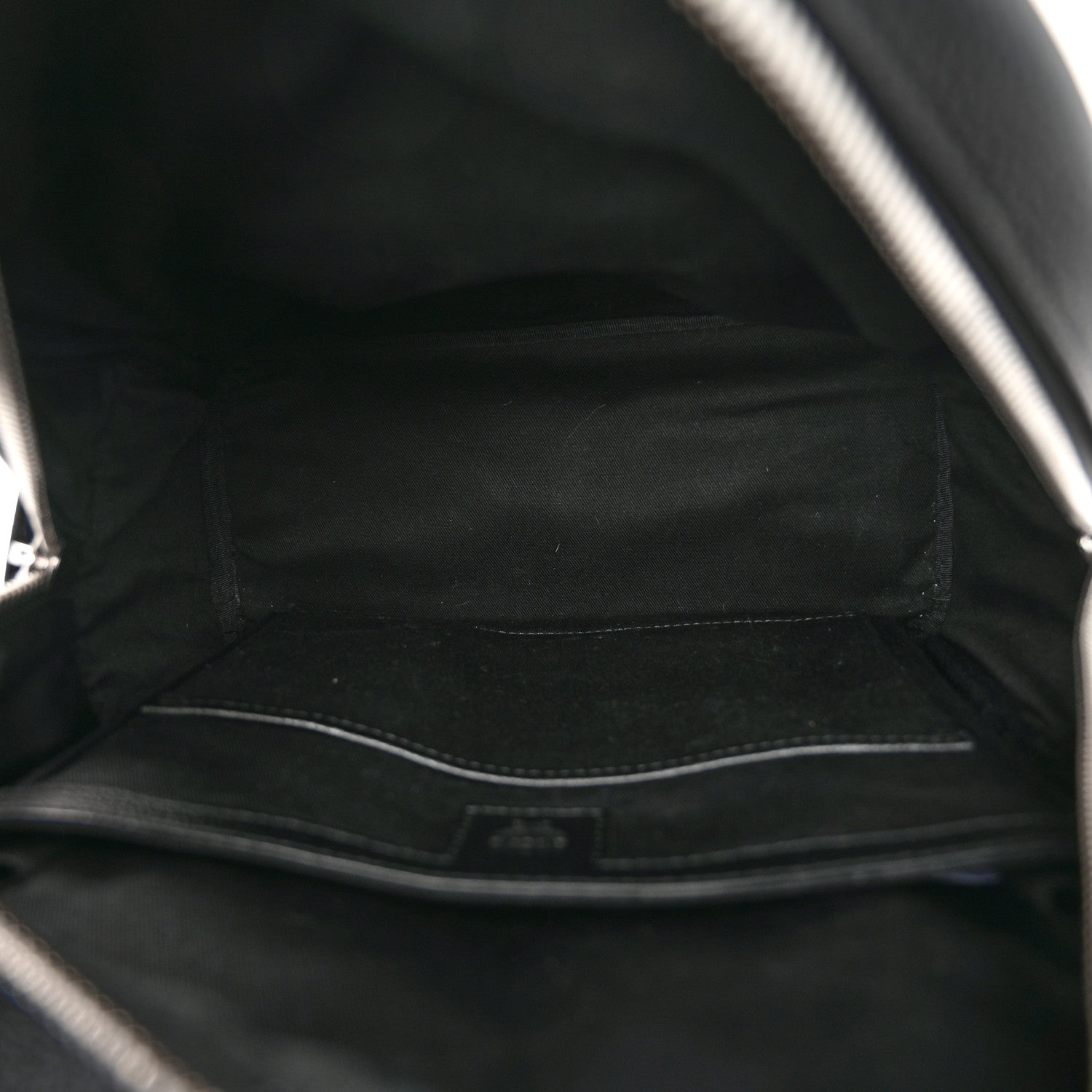 MCM Visetos Calfskin Medium Geonautic Backpack Black Phantom Grey 5 of 10