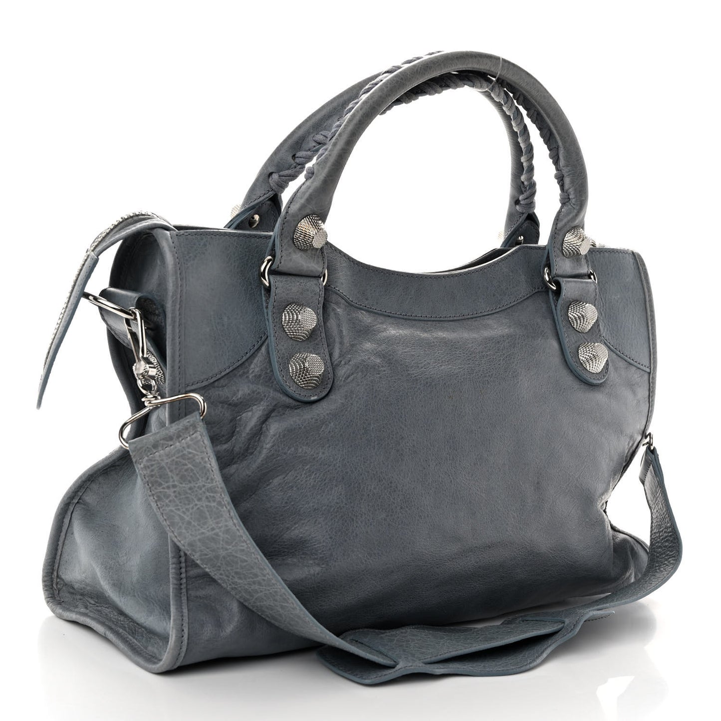 Agneau Giant 21 Silver Hardware City Ardoise