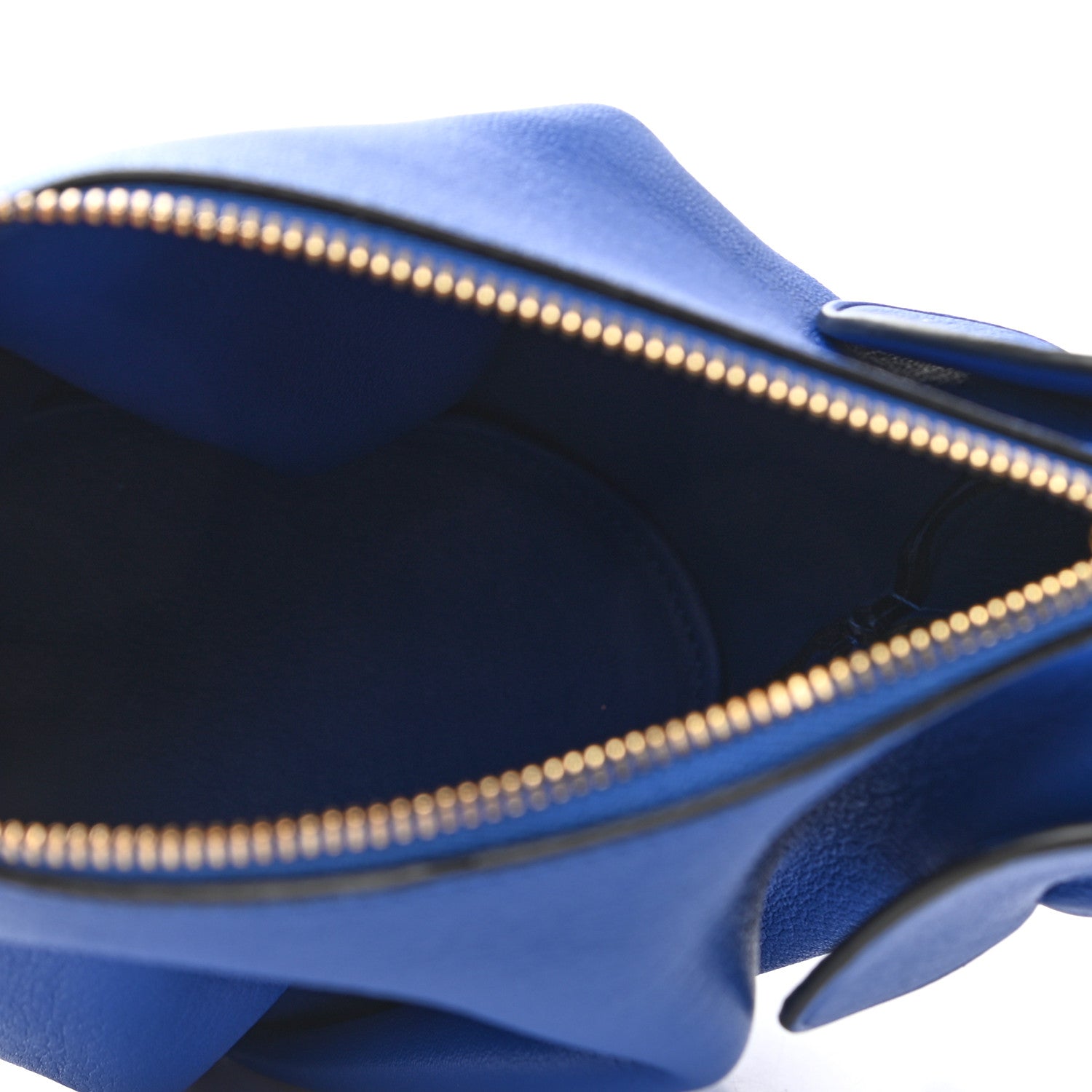 Loewe Calfskin Mini Elephant Crossbody Bag Electric Blue 5 of 9