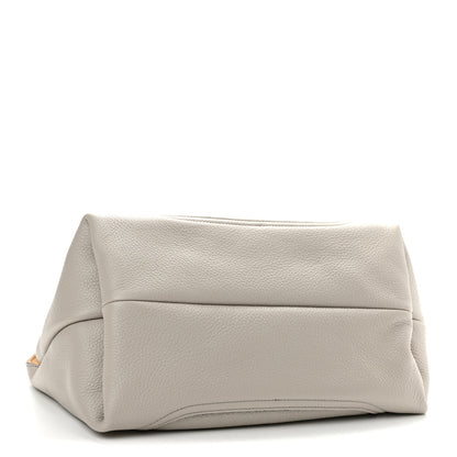 Gucci Grained Calfskin Softbit Medium Shoulder Bag Light Grey 5 of 13